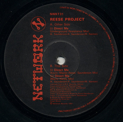 Reese Project* : Direct Me Edition 1 (12")