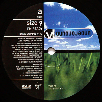 Size 9 : I'm Ready (12")
