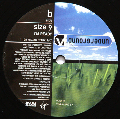 Size 9 : I'm Ready (12")