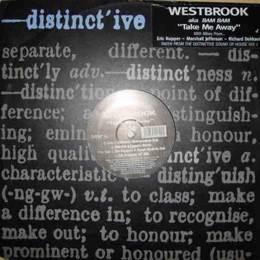 Westbrook* : Take Me Away (12")