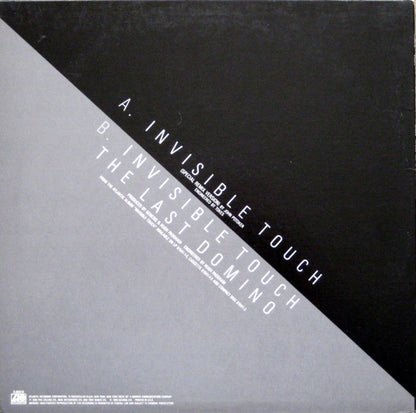 Genesis : Invisible Touch (Special Remix Version) (12", AR)