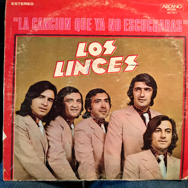 Los Linces : La Cancion Que Ya No Escucharas (LP, Album, dyn)