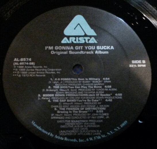 Various : I'm Gonna Git You Sucka (LP, Comp)