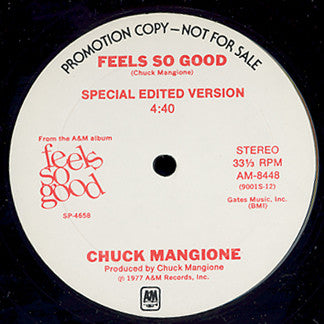 Chuck Mangione : Feels So Good (12", Promo)