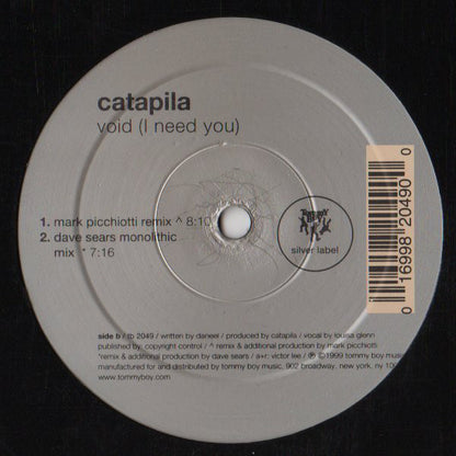 Catapila : Void (I Need You) (12")