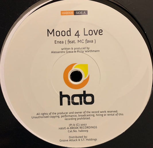 Enea / Telmo A* : Mood 4 Love / U Need My Love (12")