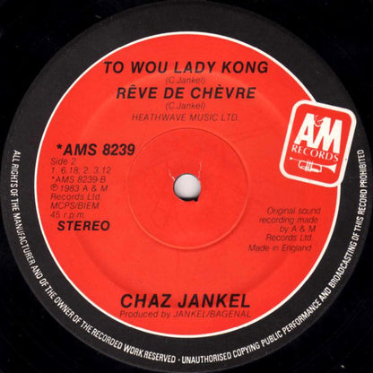 Chaz Jankel* : Without You (12", Single)