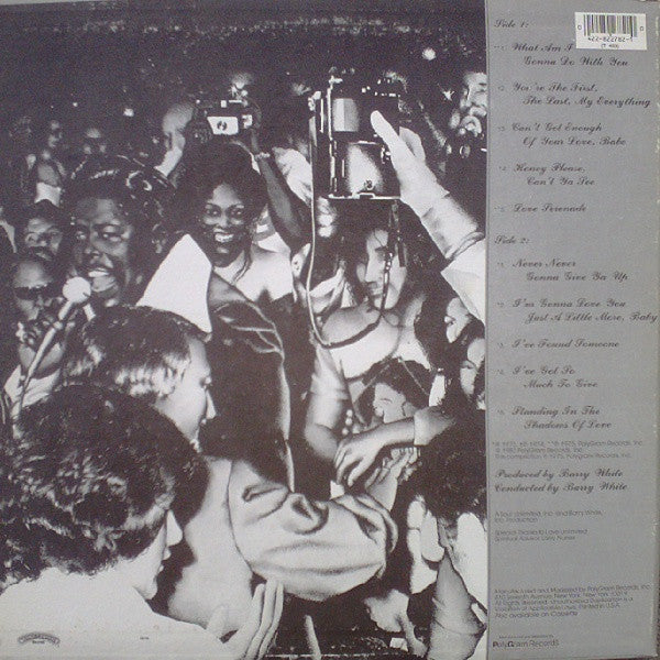Barry White : Barry White's Greatest Hits (LP, Comp, RE)