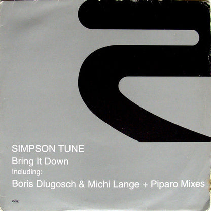 Simpson Tune : Bring It Down (2x12")