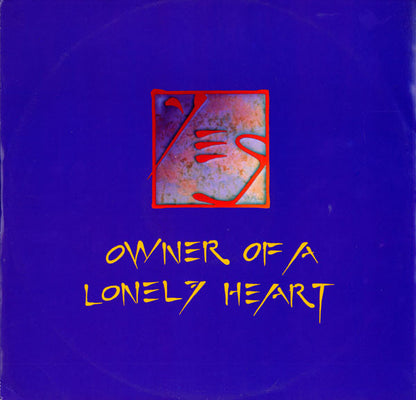 Yes : Owner Of A Lonely Heart (12")
