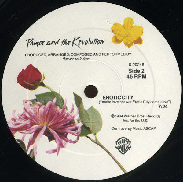 Prince And The Revolution : Let's Go Crazy (12", Maxi, SRC)