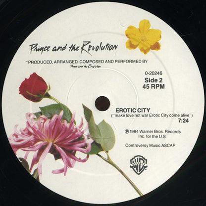 Prince And The Revolution : Let's Go Crazy (12", Maxi, SRC)