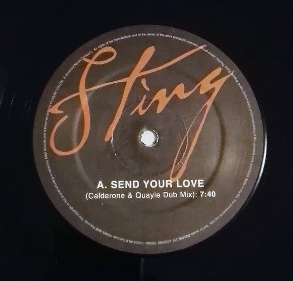 Sting : Send Your Love (12")
