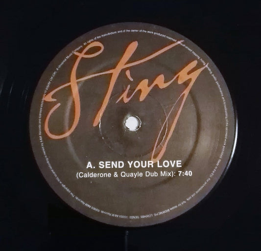 Sting : Send Your Love (12")
