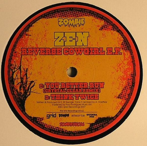 Zen : Reverse Cowgirl E.P. (2x12", EP)