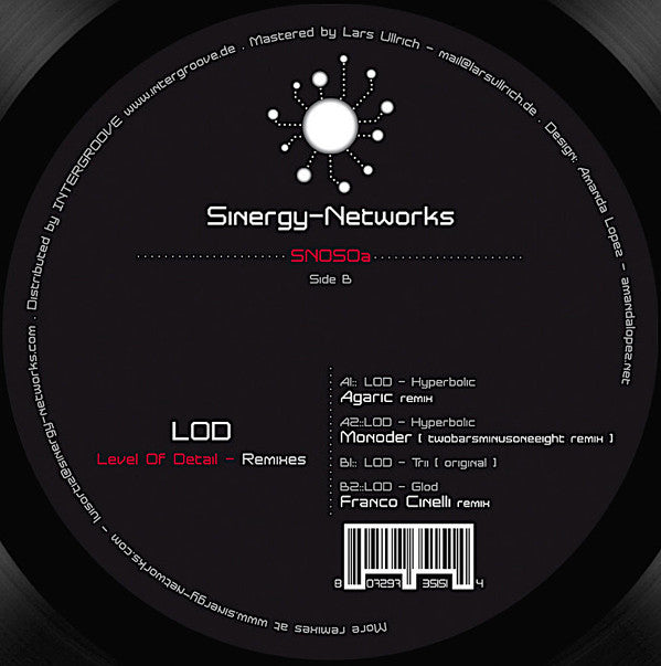 LOD : Level Of Detail (Remixes) (12")