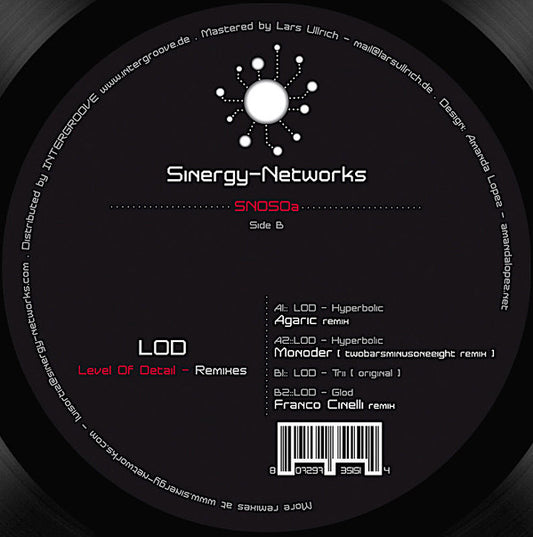 LOD : Level Of Detail (Remixes) (12")