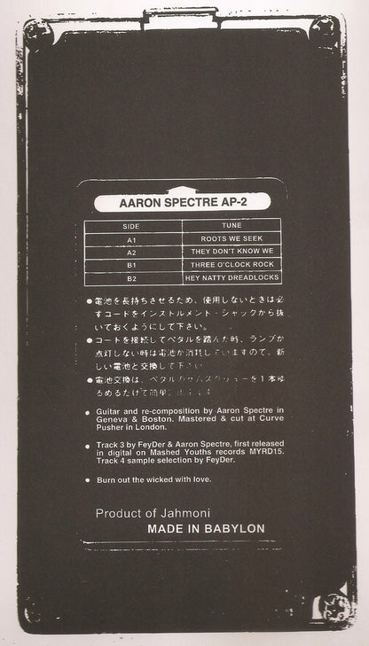 Aaron Spectre : Roots We Seek (12")
