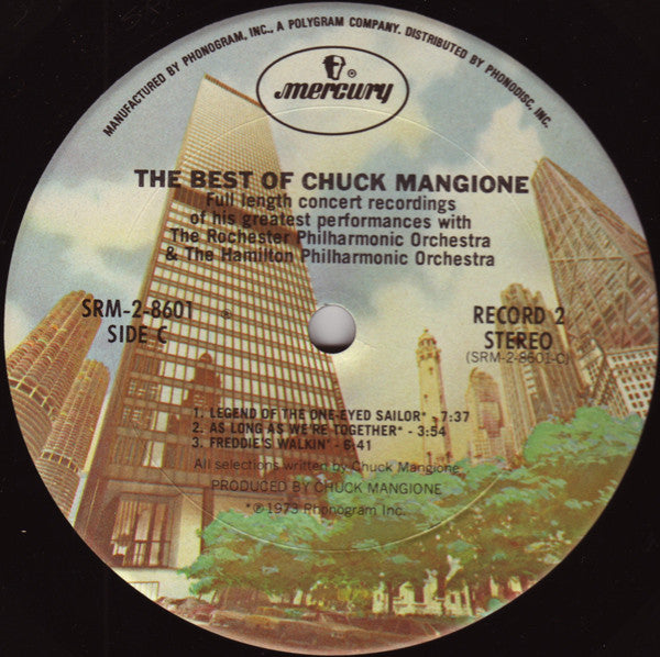 Chuck Mangione : The Best Of Chuck Mangione (2xLP, Comp, San)