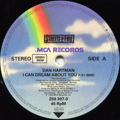 Dan Hartman : I Can Dream About You (12")
