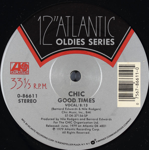 Chic / Regina (2) : Good Times / Baby Love (12")