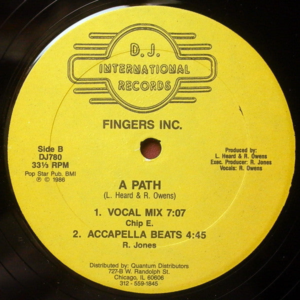 Fingers Inc. : A Path (12")