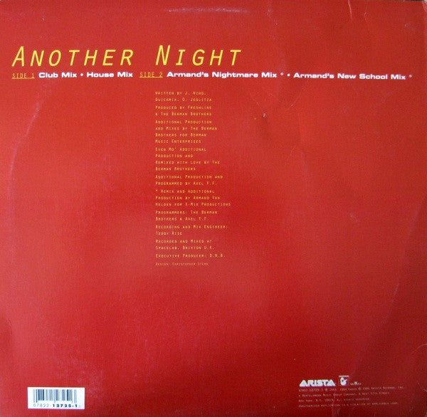 Real McCoy : Another Night (12")