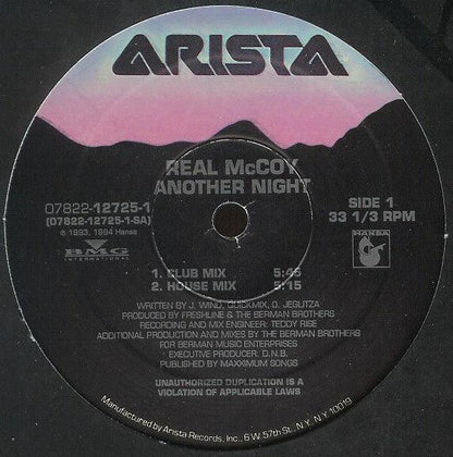Real McCoy : Another Night (12")