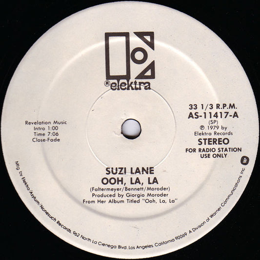 Suzi Lane : Ooh, La, La (12", Promo)