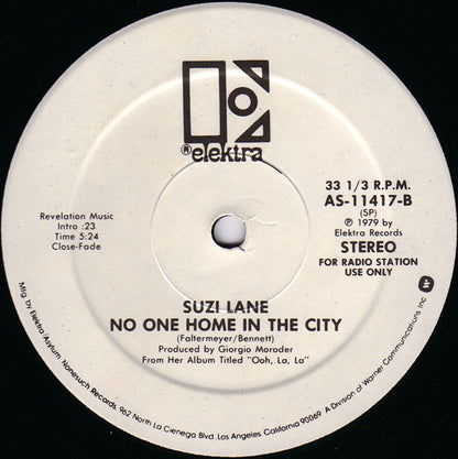 Suzi Lane : Ooh, La, La (12", Promo)