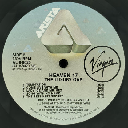 Heaven 17 : The Luxury Gap (LP, Album, Ind)