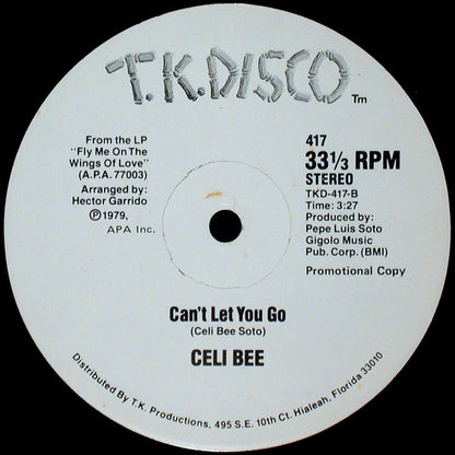 Celi Bee : Love Drops (12", Promo)