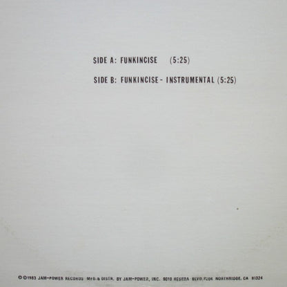 Gift Of Dreams : Funkincise (12", Promo)