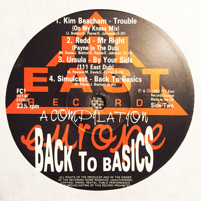 Various : Back To Basics (LP, Comp)