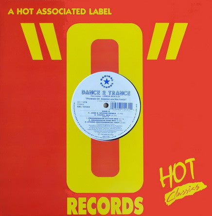 Dance 2 Trance : Power Of American Natives (12", Maxi)