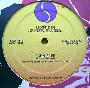 Lion's Den (5) : Born Free (12", Promo)