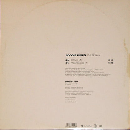Boogie Pimps* : Salt Shaker (12")