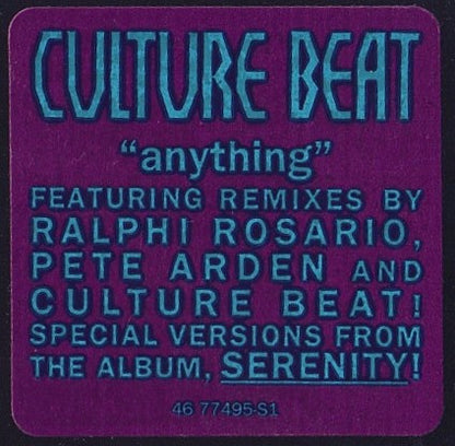 Culture Beat : Anything (12")