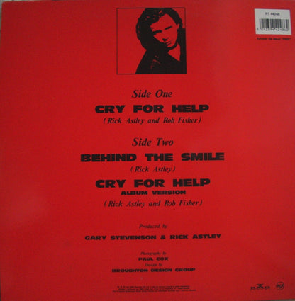 Rick Astley : Cry For Help (12", Single)