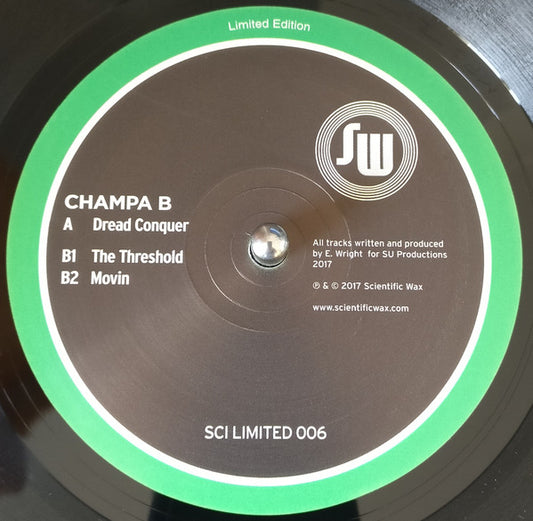 Champa B : Dread Conquer (12", Ltd)