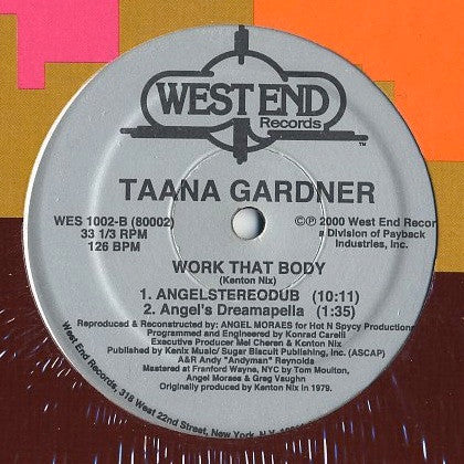 Taana Gardner : Work That Body (12")