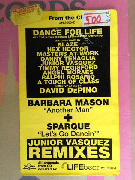 Barbara Mason / Sparque : Another Man / Let's Go Dancin' (12")