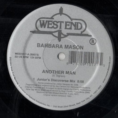 Barbara Mason / Sparque : Another Man / Let's Go Dancin' (12")