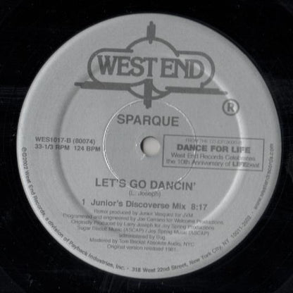 Barbara Mason / Sparque : Another Man / Let's Go Dancin' (12")