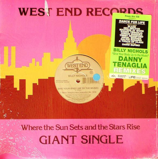 Billy Nichols : Give Your Body (Up To The Music) (Remixes) (2x12")