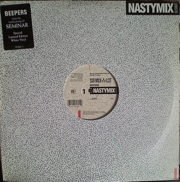 Sir Mix-A-Lot : Beepers (12", Single, Ltd, Whi)