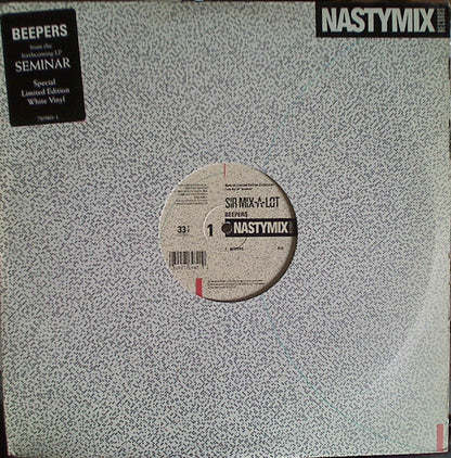 Sir Mix-A-Lot : Beepers (12", Single, Ltd, Whi)