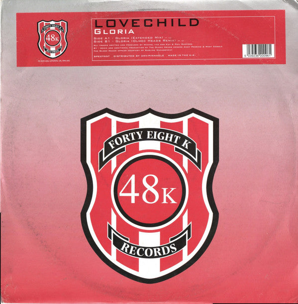 Lovechild : Gloria (12")