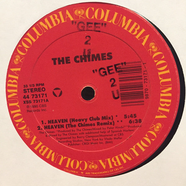 The Chimes : Heaven (12")