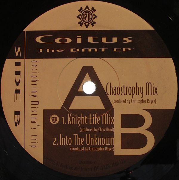 Coitus : The DMT EP (12")